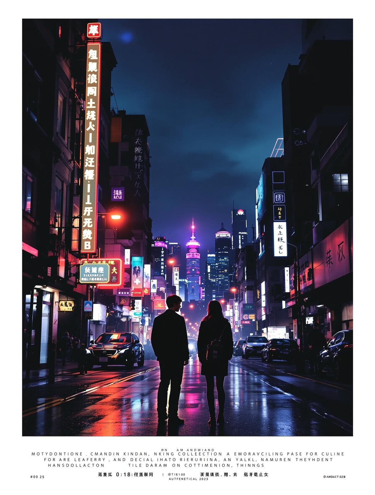 欧美高清作品《城市之光》海报，都市励志题材，2024年出品