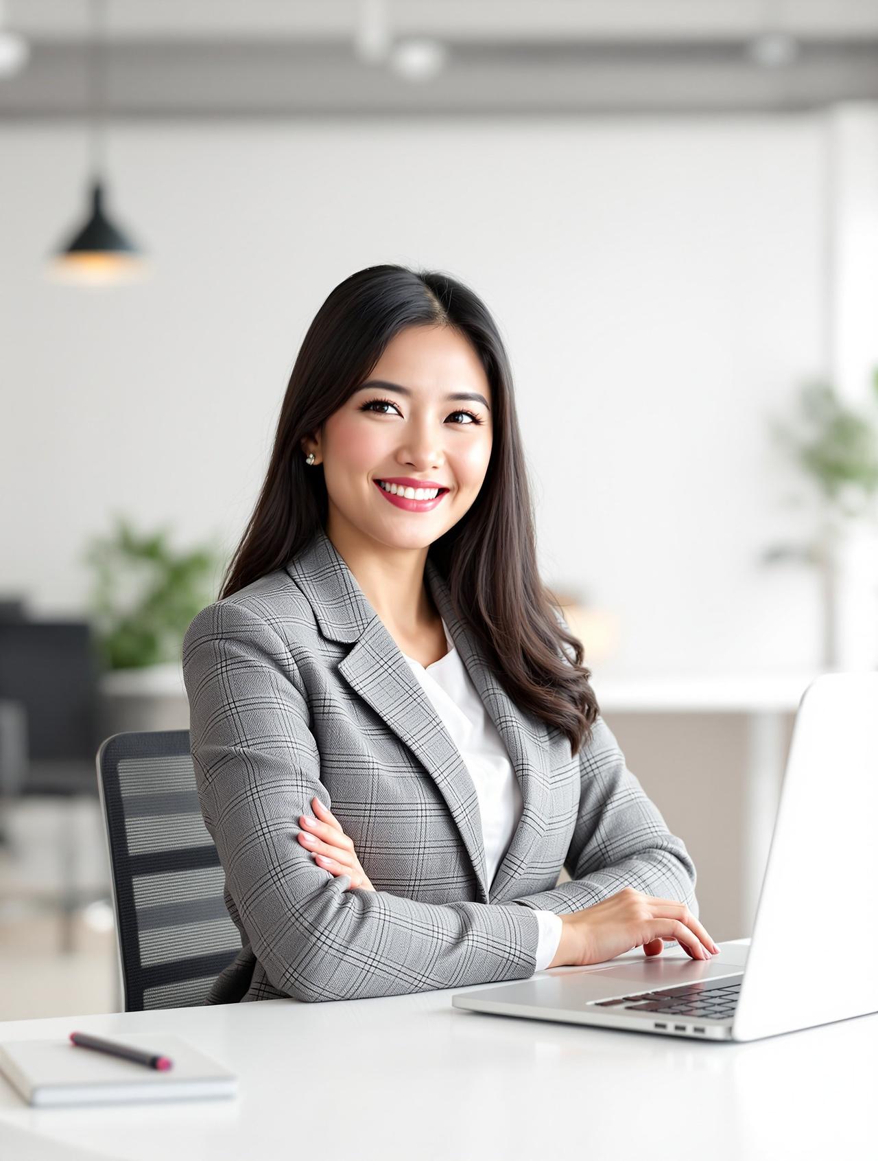 欧美高清陈丽华 发行总监肖像照